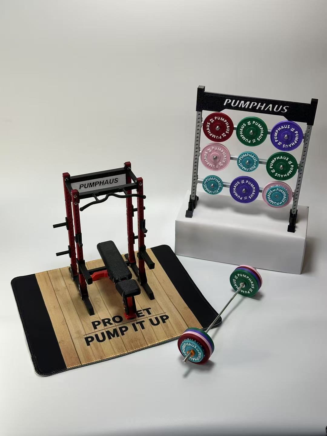 3D printed figurines, fitness equipment models, weight records, birthday gifts, desktop decorations, gifts