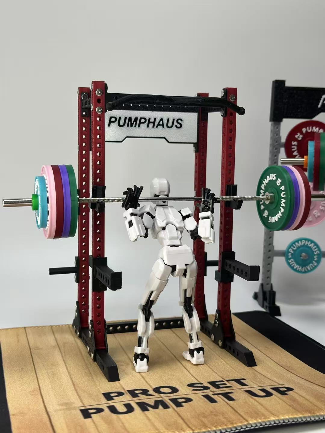 3D printed figurines, fitness equipment models, weight records, birthday gifts, desktop decorations, gifts