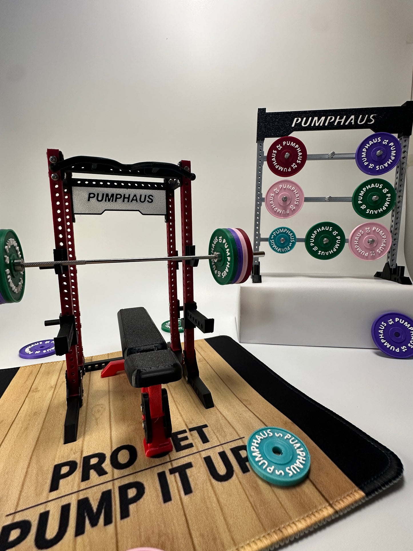 3D printed figurines, fitness equipment models, weight records, birthday gifts, desktop decorations, gifts