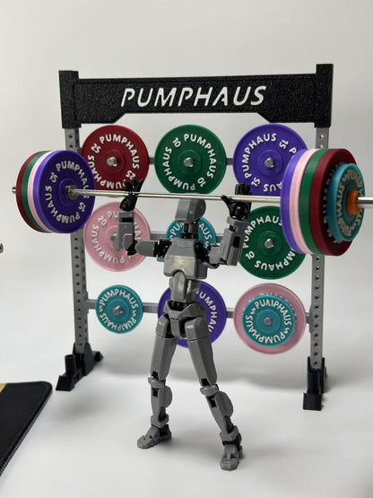 3D printed figurines, fitness equipment models, weight records, birthday gifts, desktop decorations, gifts