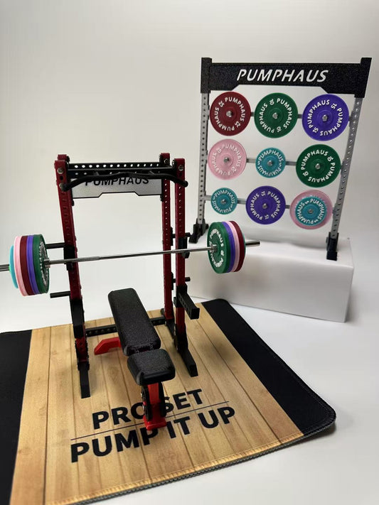 3D printed figurines, fitness equipment models, weight records, birthday gifts, desktop decorations, gifts