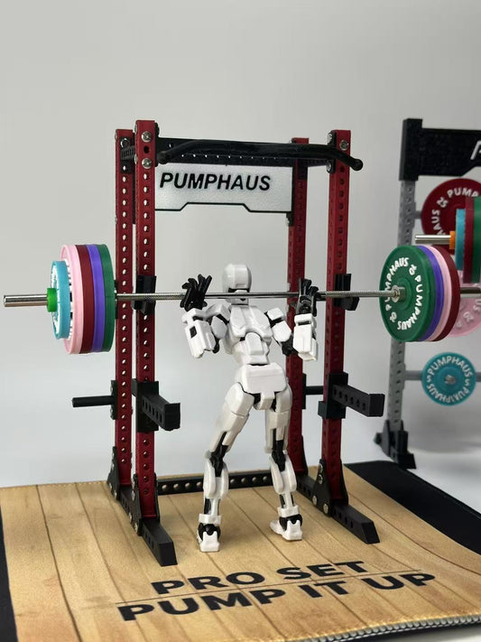 3D printed figurines, fitness equipment models, weight records, birthday gifts, desktop decorations, gifts
