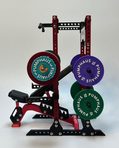 3D printed figurines, fitness equipment models, weight records, birthday gifts, desktop decorations, gifts